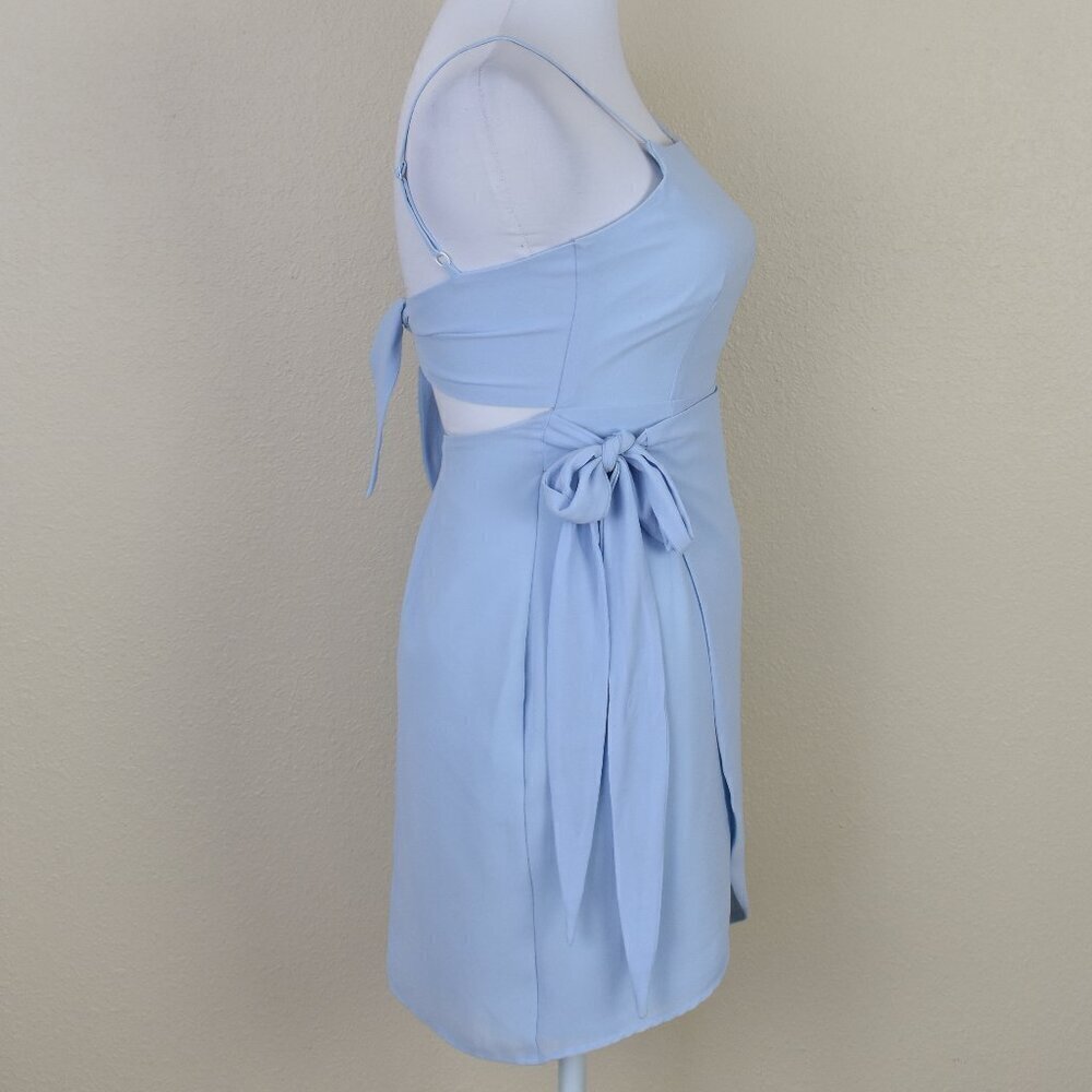 Superdown Morgan Layered Mini Wrap Dress XS - Picture 5 of 7